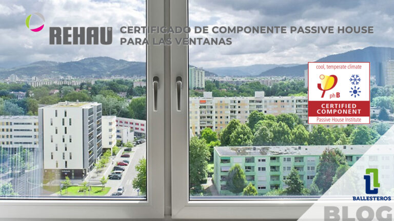 Certificado de componente "Passivhaus"