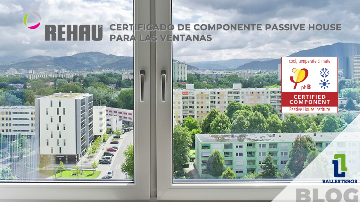 Certificado de componente «PASSIVHAUS»